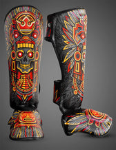 Espinilleras Muay Thai Buddha Tonatiuh Rage