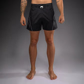 Fightshorts Venum Steamline Negro Blanco
