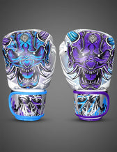 Guantes de boxeo Buddha Luzbel blancos