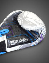 Guantes de boxeo Buddha Luzbel blancos
