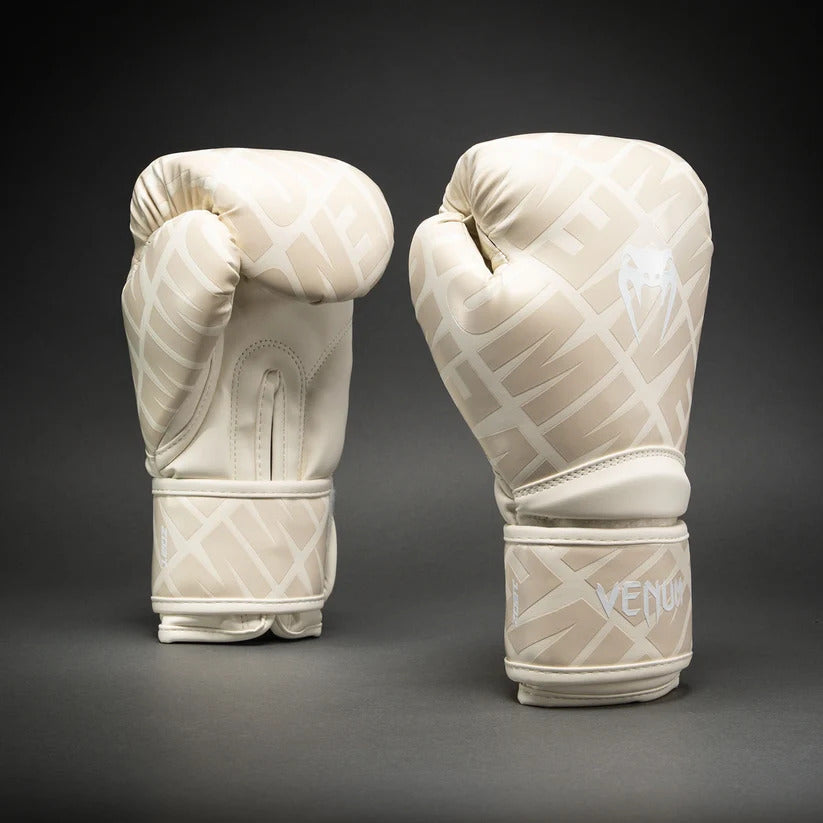 Guantes de boxeo Venum Contender 1.5 XT 3D blanco crema