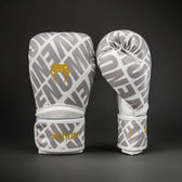 Guantes de muay thai Venum Contender 1.5 XT 3D blanco oro