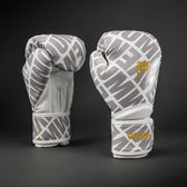 Guantes de muay thai Venum Contender 1.5 XT 3D blanco oro