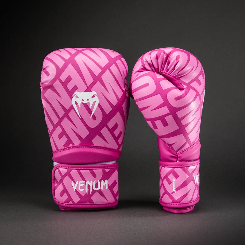 Guantes de kick boxing Venum Contender 1.5 XT 3D rosa caramelo