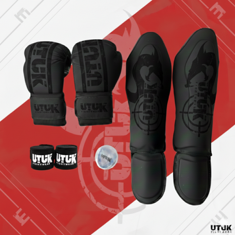 Pack Utuk Muay Thai Hunter Negro Negro