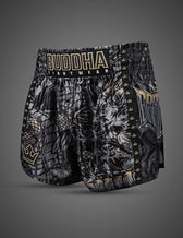 Shorts Muay Thai Buddha Dragon Negro