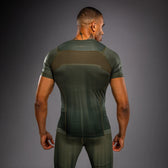 Rashguard Manga corta Venum Stealth Khaki