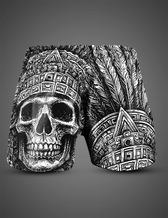 Shorts Muay Thai Buddha Mitclán Force
