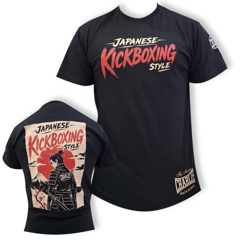 Camiseta Kick Japanese Charlie Boxing