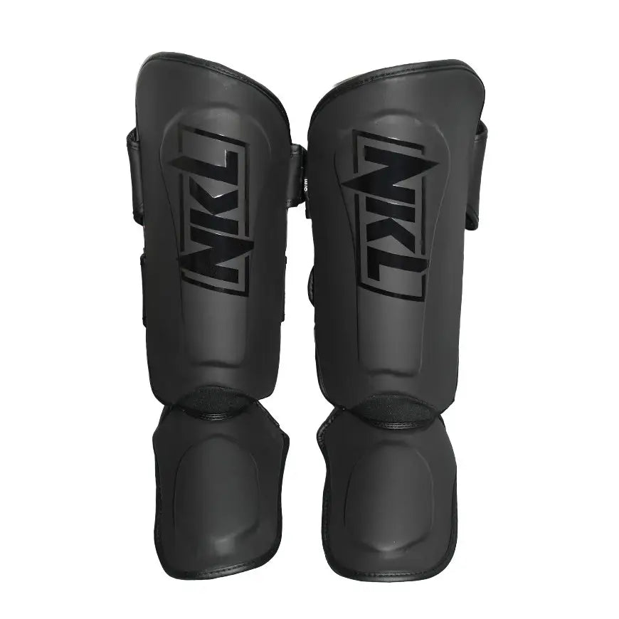 Espinilleras muay thai NKL Pro Series Negra Matte