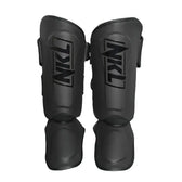 Espinilleras muay thai NKL Pro Series Negra Matte