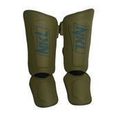 Espinilleras muay thai NKL Pro Series Verde Army