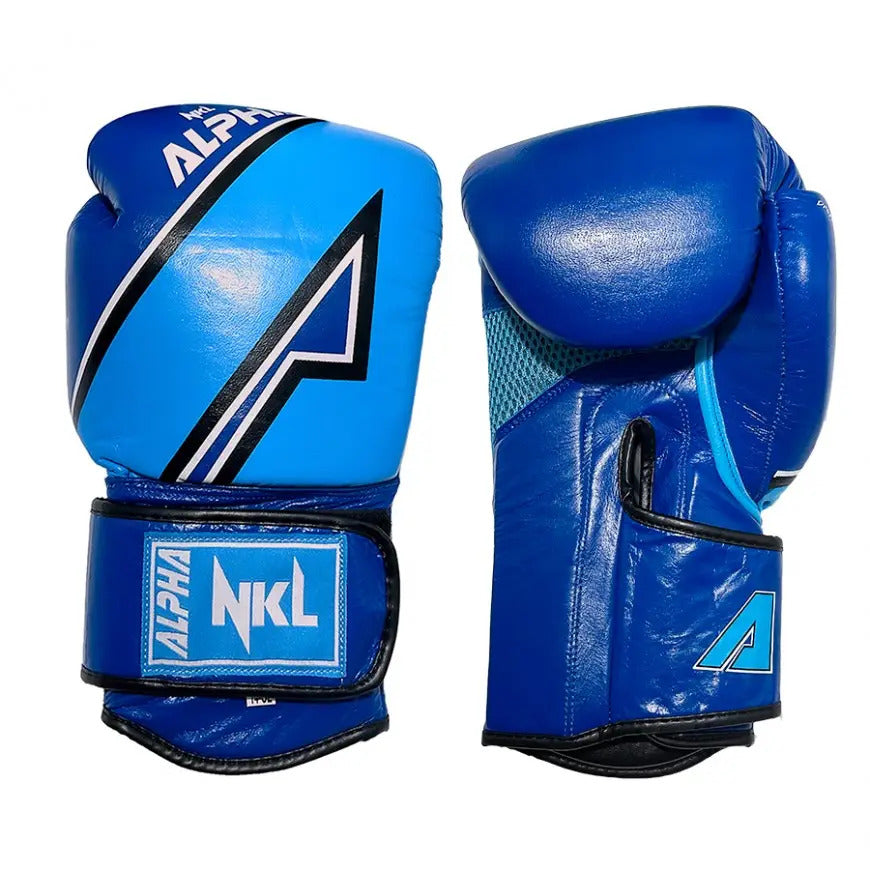 Guantes de kickboxing NKL Alpha azul