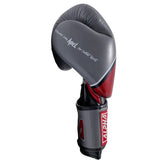 Guantes de boxeo NKL alpha gris rojo