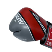 Guantes de boxeo NKL alpha gris rojo