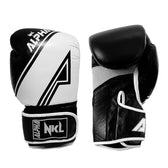Guantes de boxeo NKL alpha negro blanco