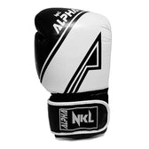 Guantes de boxeo NKL alpha negro blanco