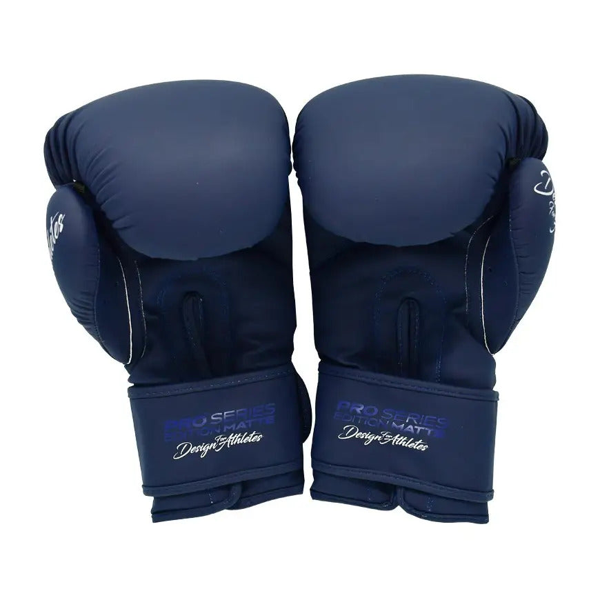 Guantes de Kick Boxing NKL Pro Series Azul mate
