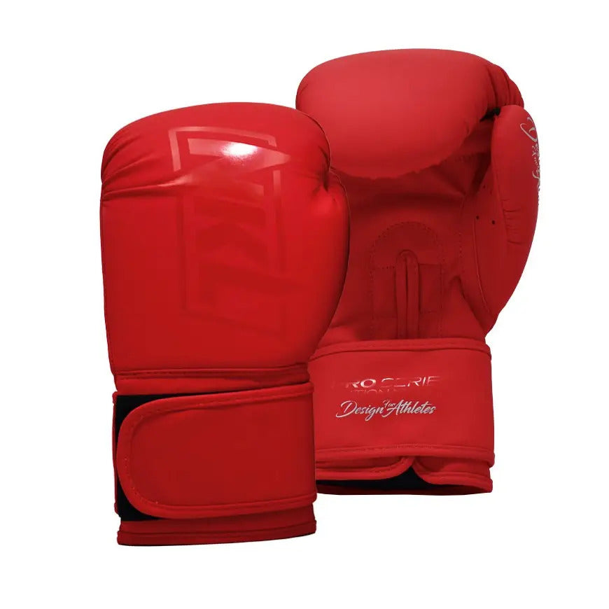 Guantes de Boxeo NKL Pro Series Rojo Mate
