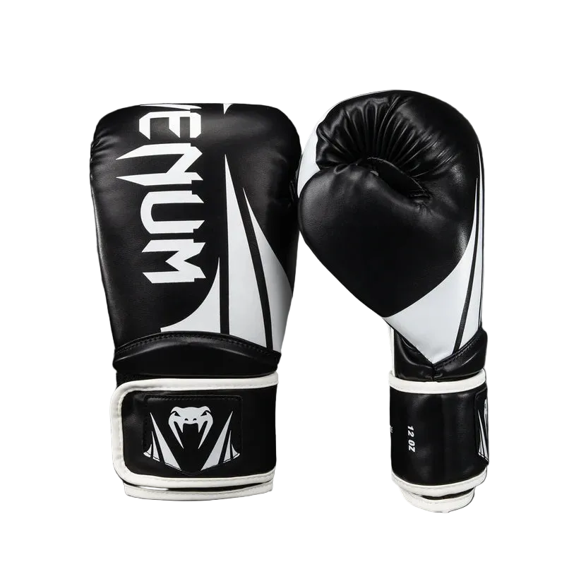 Guantes de boxeo Venum Challenger 2.5 negro blanco