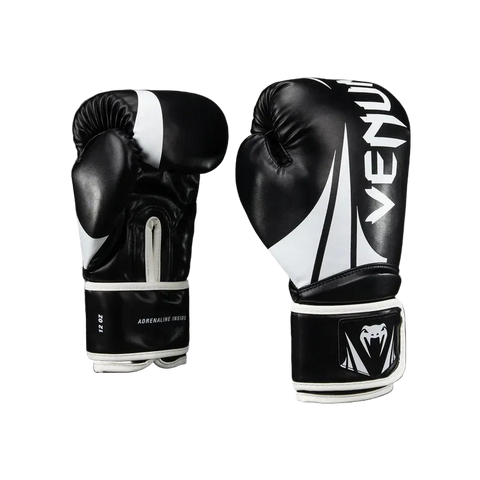 Guantes de boxeo Venum Challenger 2.5 negro blanco