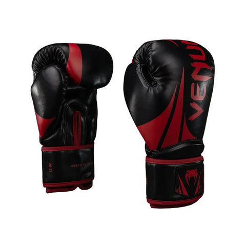 Guantes de boxeo Venum Challenger 2.5 negro rojo