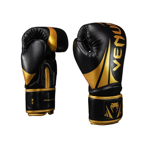 Guantes de boxeo Venum Challenger 2.5 negro oro