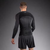 Rashguard Manga larga Venum Stealth black white