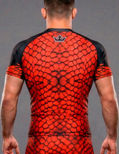 Rashguard BJJ Buddha Snake Red